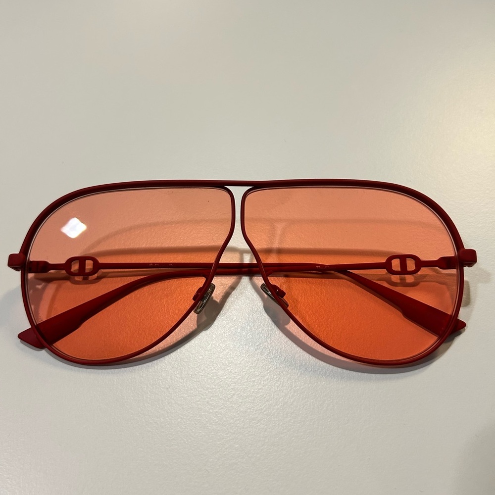 Dior Red Sunglasses